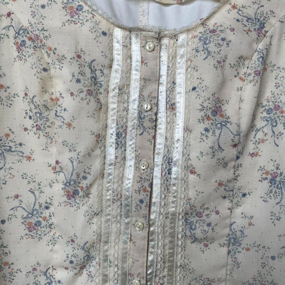1970s vintage Gunne Sax two piece dress - Picture 5 of 15